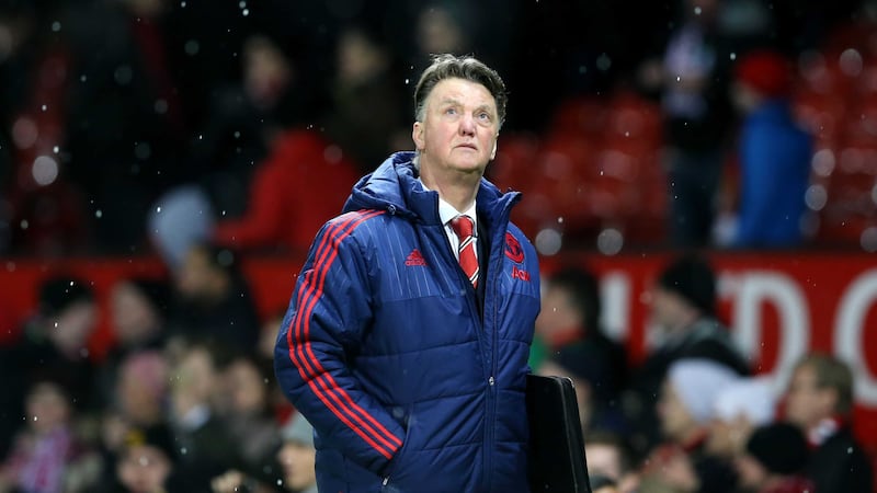 Manchester United manager Louis van Gaal still believes his team can win the league
