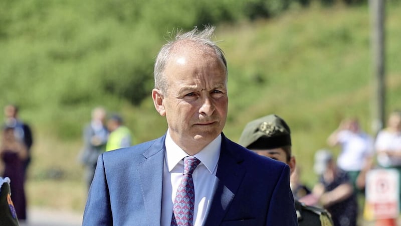 Taoiseach Micheal Martin welcomed the EU suggestion of &quot;invisible&quot; checks at the Irish Sea border 