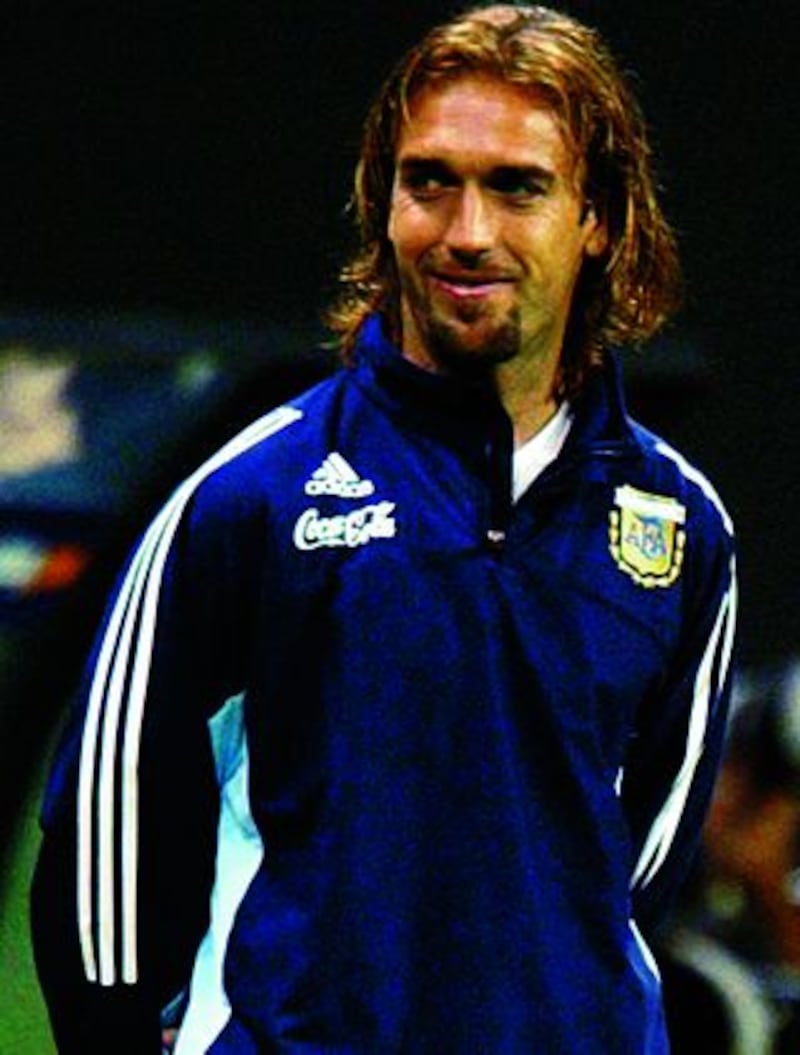 On this day in the year 2000, Gabriel Batistuta and David Beckham finished as runners up to Rivaldo, who was crowned Fifa World Player of the Year