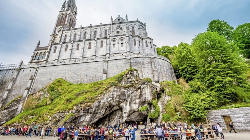 The Rosary Basilica, Lourdes, one of Joe Walsh Tours&#39; most popular pilgrimage destinations. Image: Getty 