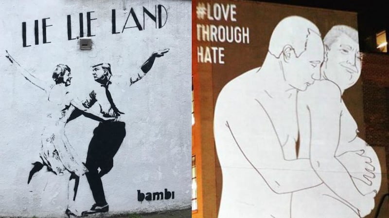 You need to see the latest Donald Trump street art that has popped up