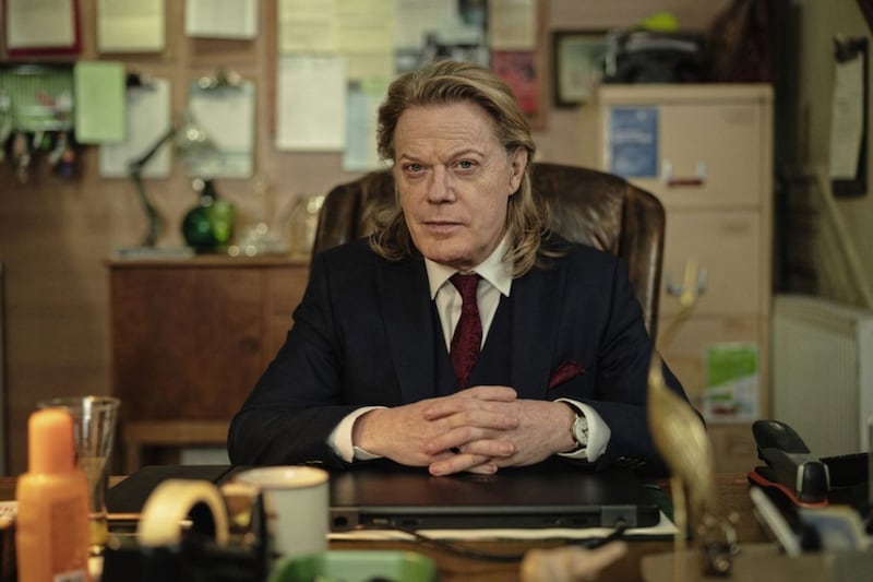 Stay Close also features Eddie Izzard as Harry 