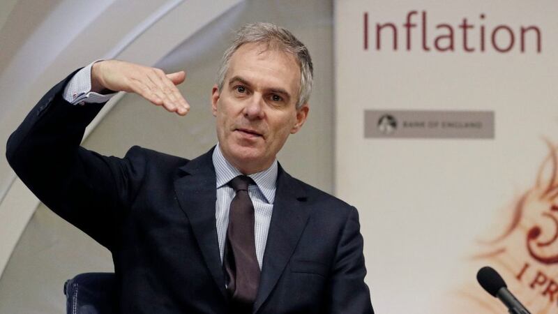 The deputy governor of the Bank of England, Ben Broadbent. Picture by Adrian Dennis/PA Wire. 