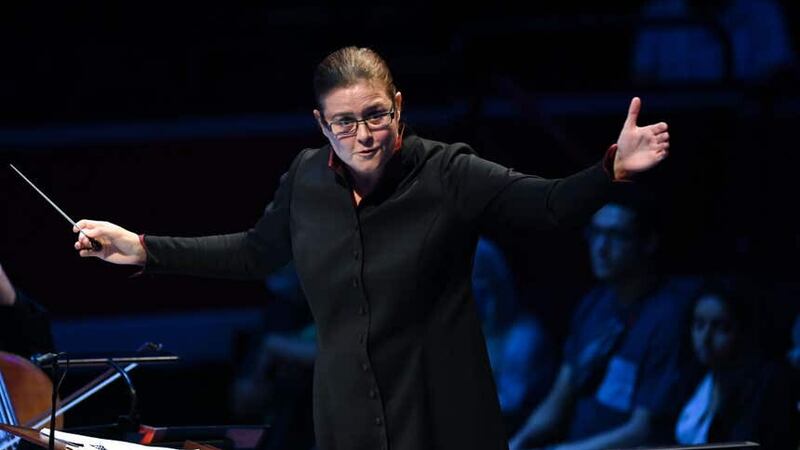 Finnish conductor Anna-Maria Helsing (BBC)