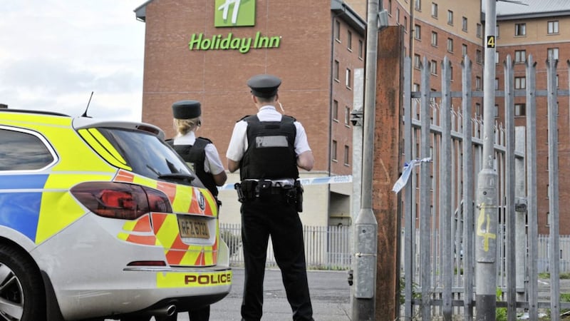Police are investigating the discovery of a man&#39;s body in south Belfast. Picture by Alan Lewis, Photopress 