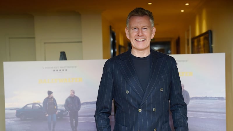 Patrick Kielty arrives for the London premiere of Ballywalter at the Mayfair Hotel in London (Victoria Jones/PA)