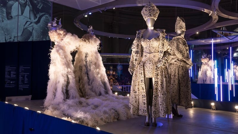 Diva at the V&A features outfits worn by Elton John and Rihanna (V&A/PA)