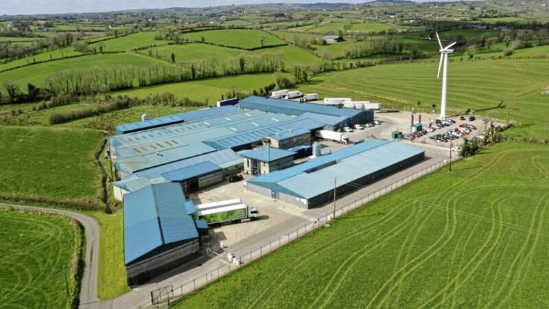 The Skea Egg factory located just outside Donaghmore in Co Tyrone. 