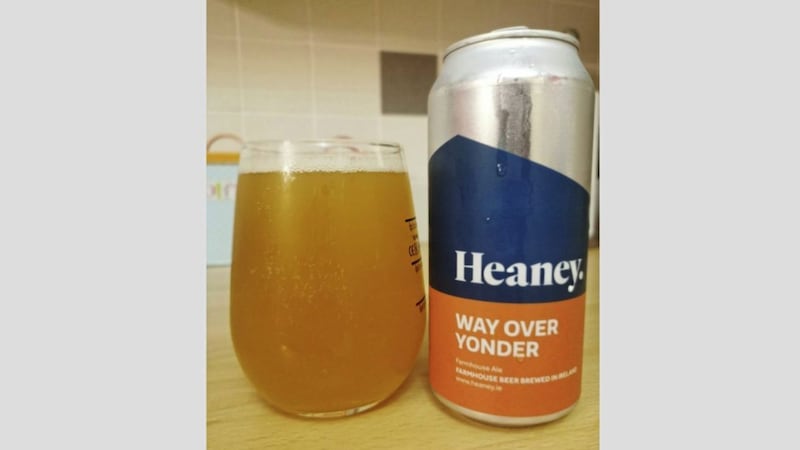 Way Over Yonder, a farmhouse ale from Heaney&#39;s 
