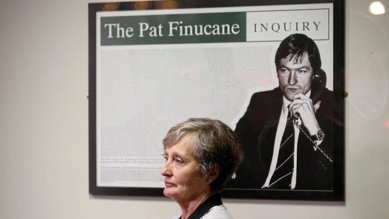 Geraldine Finucane widow of murdered solicitor Pat Finucane. 