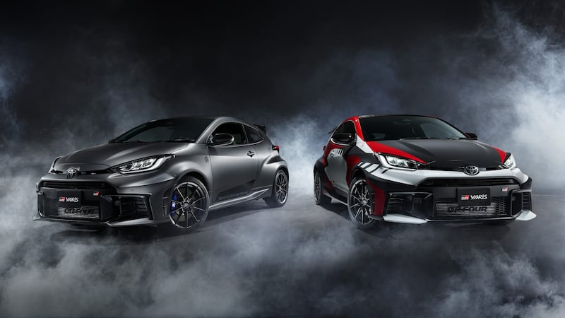 The GR Yaris Ogier and Rovanpera editions will both cost £60,000 and will have unique driving modes and exterior styling.