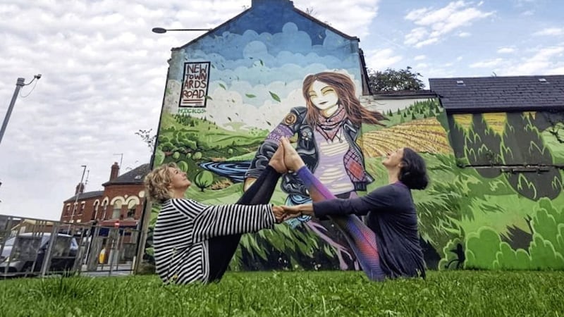 Claire Ferry and Susan McEwen are behind east Belfast&#39;s first yoga festival 