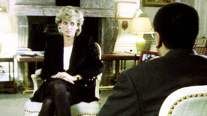 Diana, Princess of Wales, gave an interview to Martin Bashir for the BBC (BBC/PA)