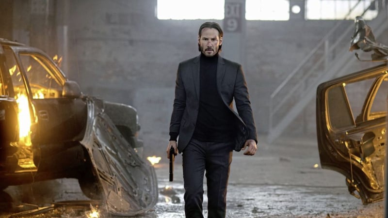 Assassin John Wick (Keanu Reeves) finds his retirement plans hampered yet again in John Wick: Chapter 2 