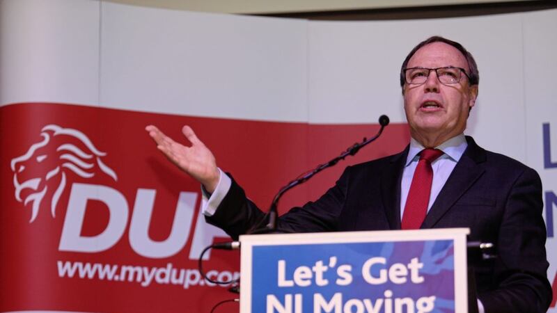 Nigel Dodds has said his party will consider proposals for a Citizens&#39; Assembly examining Irish unity. Picture by Mal McCann 