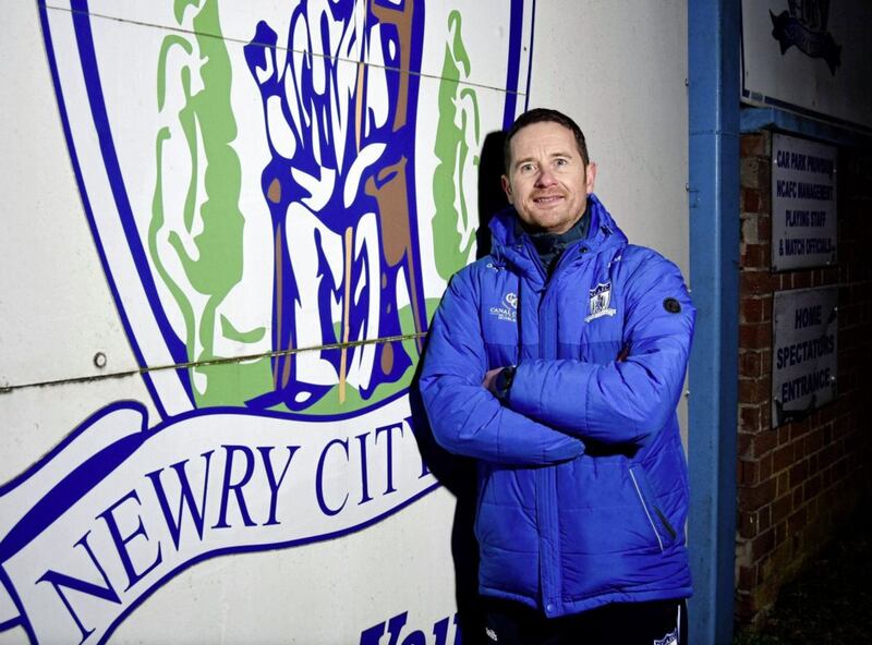 Darren Mullen at the Showgrounds on Tuesday night ahead of their trip to the Oval tomorrow Picture: Brendan Monaghan