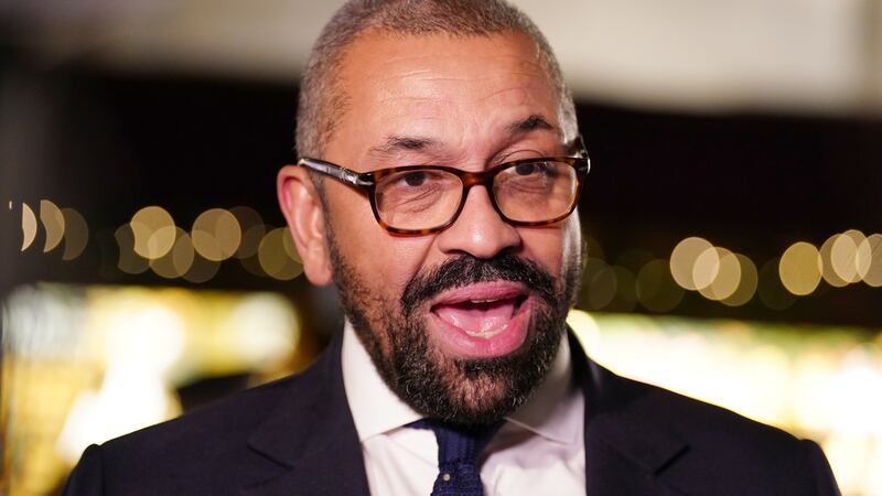 Home Secretary James Cleverly apologised for the joke