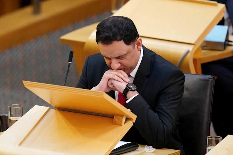 Scottish Labour leader Anas Sarwar insisted the Justice Secretary had committed a ‘clear and indefensible’ breach of the ministerial code.