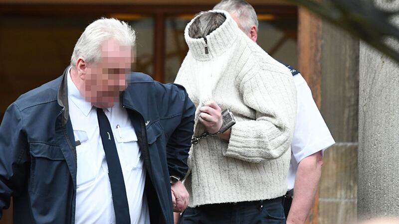 Stephen McKinney pictured outside court in Omagh last month&nbsp;