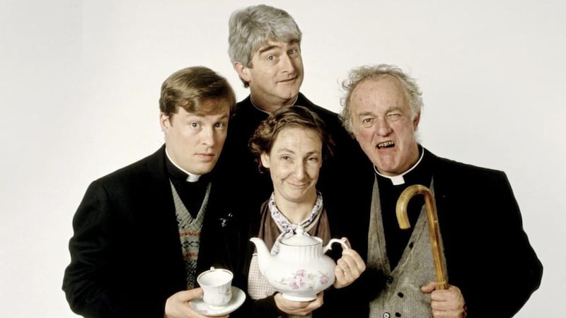 Set on the fictional Craggy Island, Fr Ted, which starred Dermot Morgan as Father Ted Crilly, Ardal O&#39;Hanlon as Fr Dougal McGuire, Frank Kelly as Fr Jack Hackett and Pauline McLynn as housekeeper Mrs Doyle, ran from 1995 and 1998 