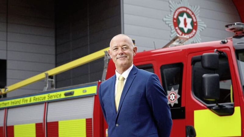 Peter O&#39;Reilly was appointed by the Northern Ireland Fire &amp; Rescue Service (NIFRS) as their new chief officer last year. Picture by Kelvin Boyes/Press Eye/PA Wire 
