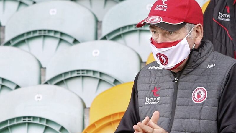 Tyrone manager Mickey Harte will hope his side will remain in Division One 