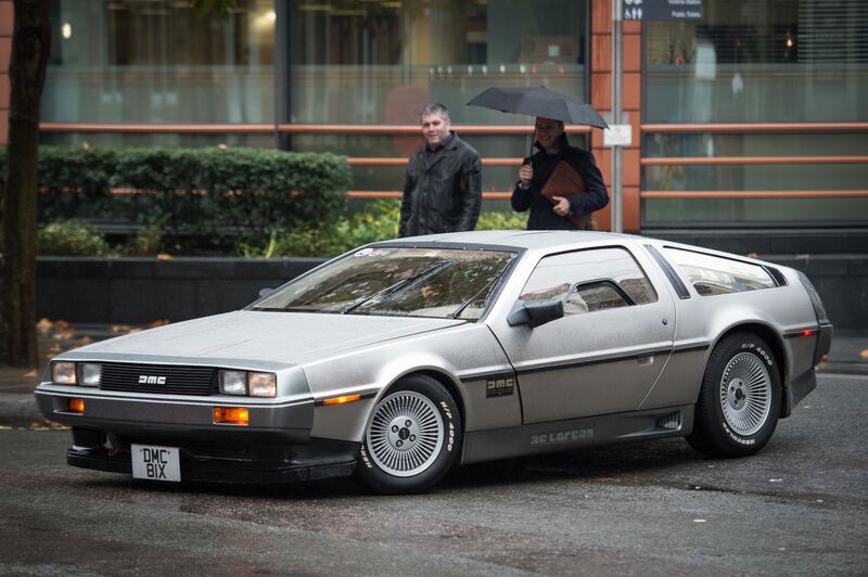 The Belfast-built DMC DeLorean was featured in the famous Back to the Future films.