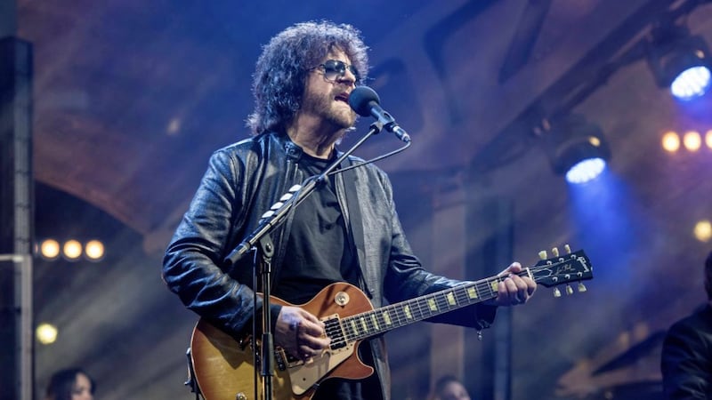 Jeff Lynne in action earlier this year at a show captured on the new live album/Blu-ray Wembley or Bust Picture by Carsten Windhorst 