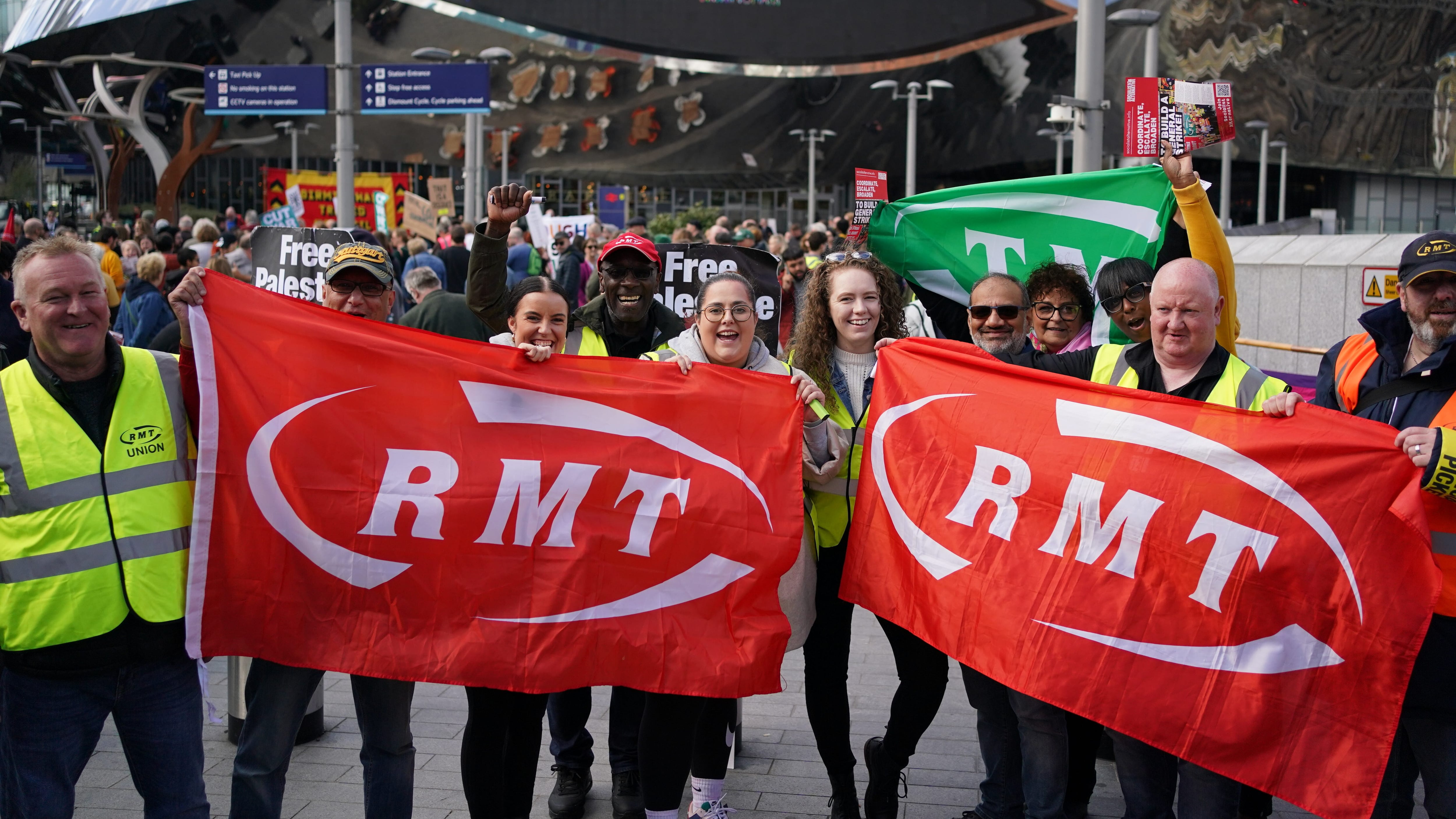 The union is staging a fresh wave of strikes from Saturday, which will cause further travel chaos.