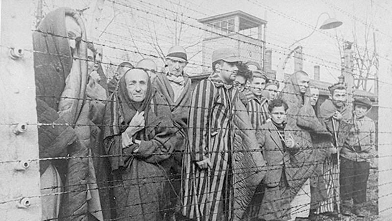 Nazi Germany and its collaborators systematically murdered an estimated six million Jews during the Holocaust 