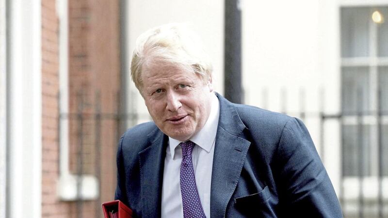 Boris Johnson suggested that &quot;very minimal controls&quot; on the border would be acceptable