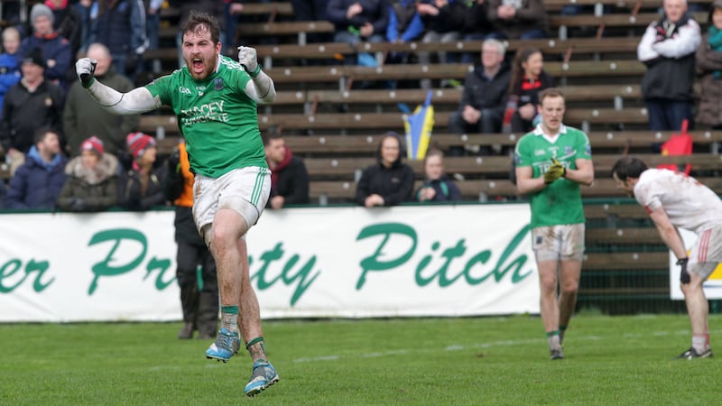 Sean Quigley and his Fermanagh team-mates will be first up for RT&Eacute; this summer.