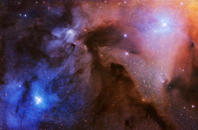 The Rho Ophiuchi Clouds.