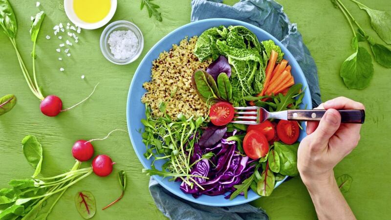 Eat a rainbow &ndash; a wide variety of plant-based foods feed your diversely skilled team of microbes each their preferred foods 