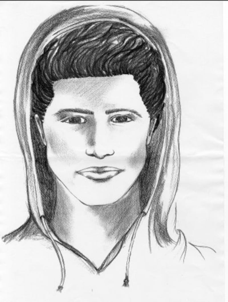 Police released this artist's impression of the suspect in the murder of Michael Ferguson&nbsp;