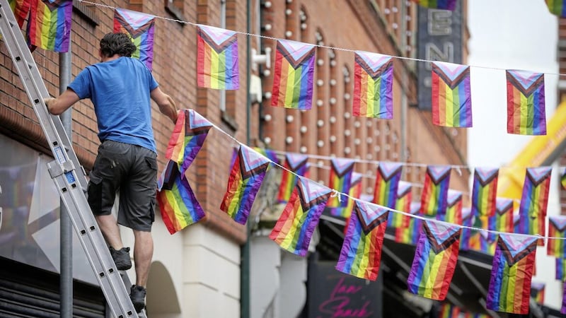 Belfast Pride runs until Sunday July 30, with a parade through the city next Saturday. Picture by Mal McCann 
