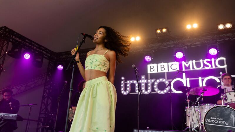 Olivia Dean at Big Weekend BBC Introducing Stage 2023 (BBC/PA)