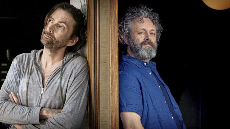 David Tennant and Michael Sheen star in BBC comedy-drama Staged 