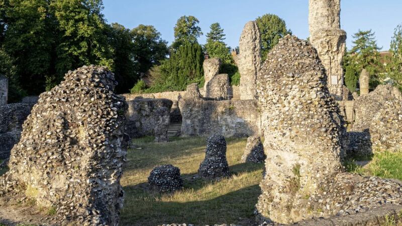 Bury St Edmunds&#39; abbey was one of the largest in Europe until it was desecrated following the dissolution of the monasteries during the reign of Henry VIII. Picture by Rebecca Austin/PA 