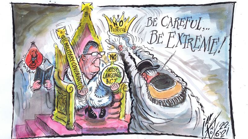 &nbsp;Jeffrey's Coronation. Cartoon by Ian Knox&nbsp;