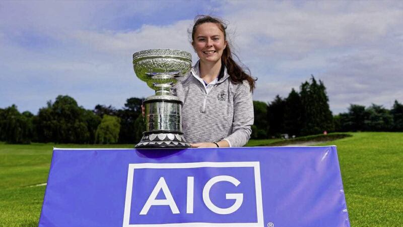 County Down teenager Beth Coulter was crowned AIG Irish Women&rsquo;s Close champion at Grange Golf Club earlier this month 