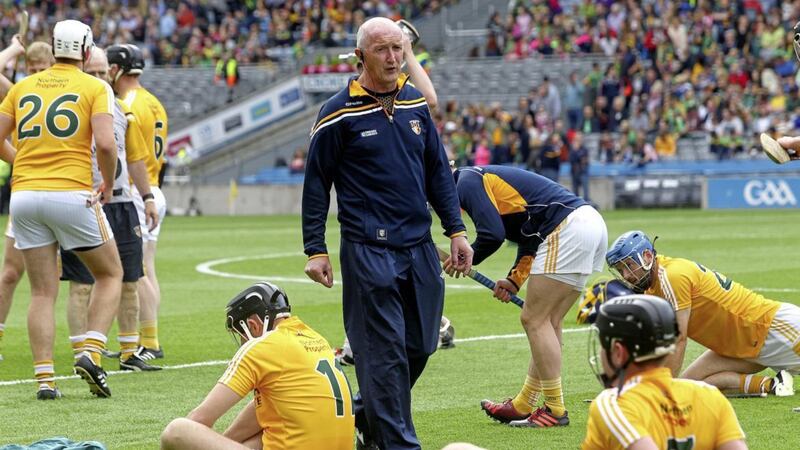 Dominic McKinley, part of the Antrim management team, is positive about the Saffrons&#39; ambitions for 2017 