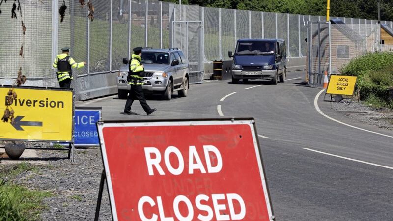 Extra police from Britain were deployed for 2013&#39;s G8 Summit in Co Fermanagh. Picture by Paul Faith/PA Wire 