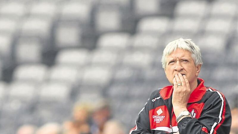 Former Derry manager Brian McIver defended his team's tactics in what was a tense game in Croke Park, and one which Derry had to win to have any chance at survival in Division One. McIver&nbsp;pointed out that Dublin had set up in the same fashion as the Oak Leafers.&nbsp;In the previous year's league final, Dublin had beaten Derry 3-19 to 1-10&nbsp;&nbsp;