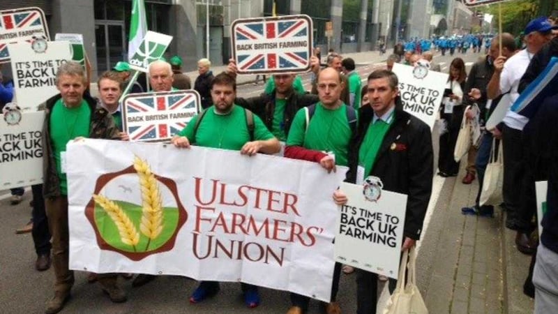 UFU representatives attend EU-wide demonstration in Brussels to highlight the continuing impact of falling prices for all the key products of European farming. 