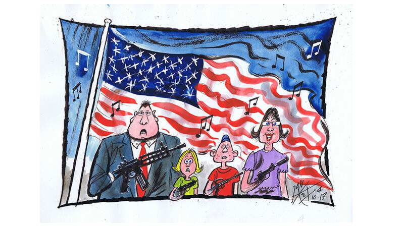 Ian Knox cartoon 4/10/17&nbsp;