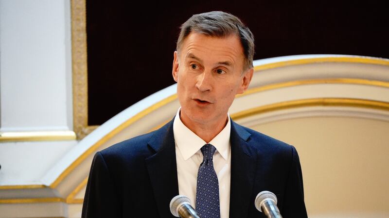 Chancellor of the Exchequer Jeremy Hunt said there would be ‘difficult but responsible’ decisions on pay (Aaron Chown/PA)