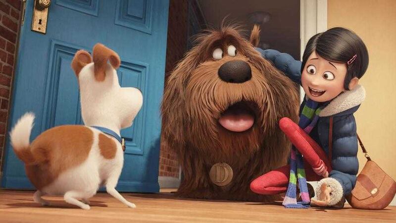 The Secret Life of Pets features the voices of Louis CK and Steve Coogan
