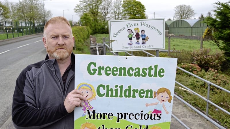 Greencastle resident Martin Tracey is set to launch legal action over a planned goldmine in Co Tyrone                                     