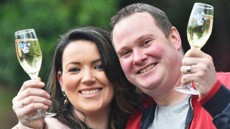 A charity shopping trip turned into a Christmas that Derry housewife Stephanie Harkin and husband, Kieran (33), will never forget&nbsp;